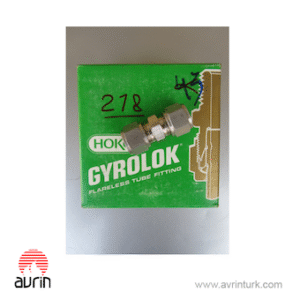 HOKE VALVE /Inlet 1/2" Gyrolok / Outlet 1/2" Gyrolok / Body Material: Monel / Operating Pressure 2000 psig